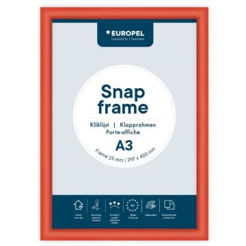 Cadre Porte affiche - A3 - Rouge : EUROPEL image