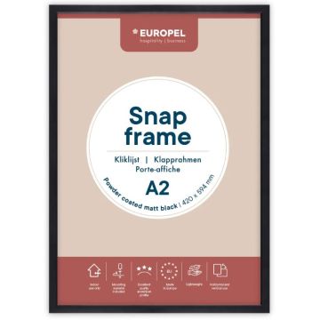 Cadre Porte affiche - A2 - Noir : EUROPEL image