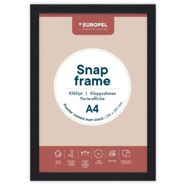 Cadre Porte affiche - A4 - Noir : EUROPEL image