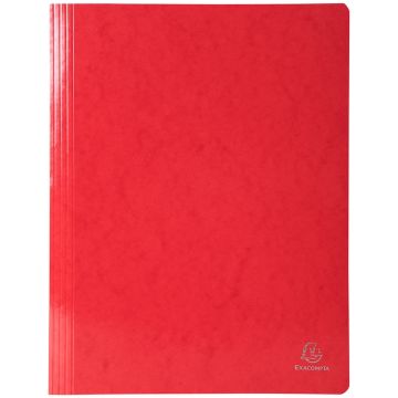 EXACOMPTA 380803B : Chemises à lamelles - Rouge Iderama