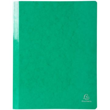 EXACOMPTA 380815B : Chemises à lamelles - Vert foncé Iderama