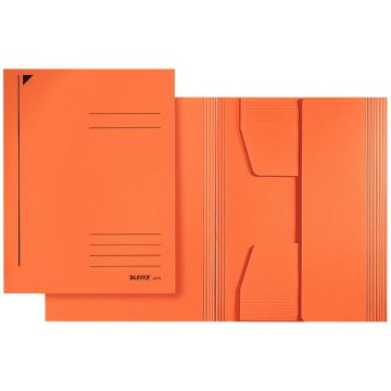 Photo Chemise-trieur à 3 rabats A4 - Orange : LEITZ - 3924-00-45