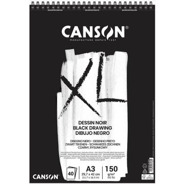 Bloc pour Croquis A3 - XL Noir : CANSON visuel