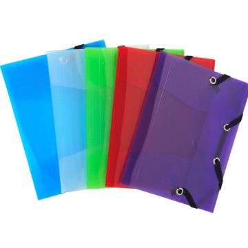 chemises en PP à élastiques Assortiment EXACOMPTA  50700E