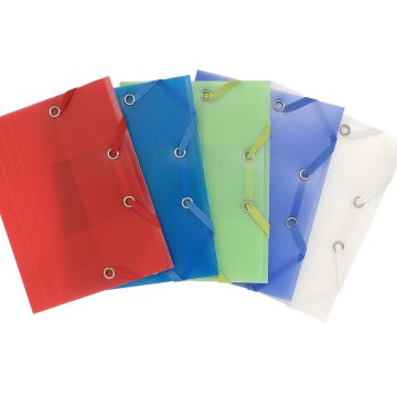 Chemises en PP à élastiques Assortiment EXACOMPTA  50889E