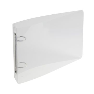51091E Classeurs pour Fiches bristol - 165 x 240 mm - Cristal