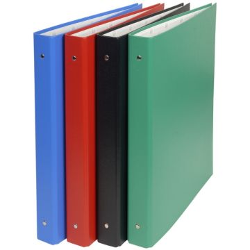 EXACOMPTA : Classeurs à 4 anneaux - Dos de 40 mm - Assortiment 52432E