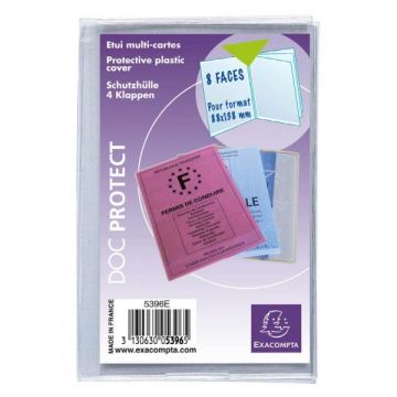 Exacompta 5396E Etuis multi-cartes - 88 x 138 mm 