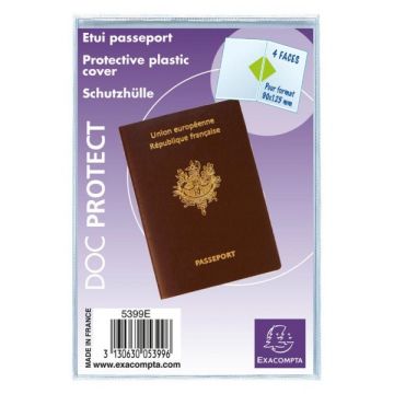 Exacompta 5399E Etuis pour passeport - 133 x 95 mm 