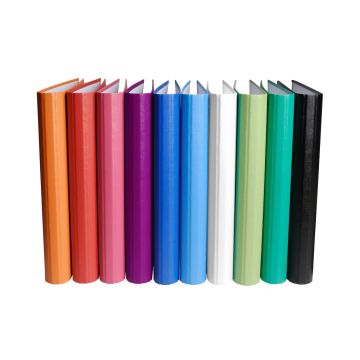 Lot de 20 classeurs 2 anneaux ronds - Assortiment (Classement 54570E) EXACOMPTA