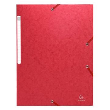 EXACOMPTA 55755E - Chemises à élastiques Scotten - Rouge