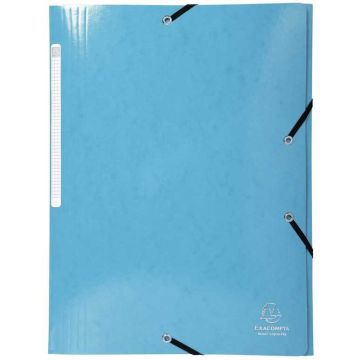 Chemise à élastiques Iderama 425g - Bleu clair EXACOMPTA Visuel