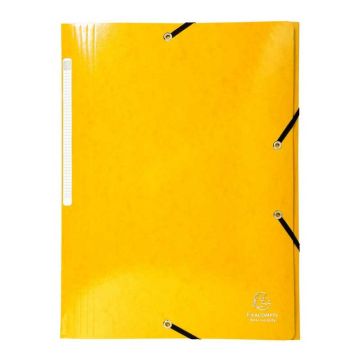 EXACOMPTA 55828E Chemise à élastiques Iderama - Jaune