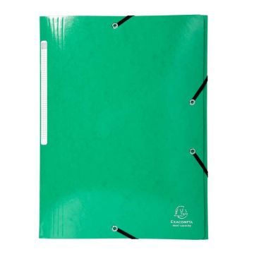 EXACOMPTA 55830E Chemise à élastiques Iderama - Vert foncé