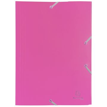 Chemise à élastiques - Rose : EXACOMPTA Eco Visuel