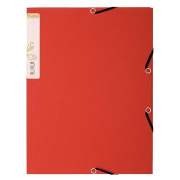 56985E EXACOMPTA : Chemises Forever à élastiques - Rouge