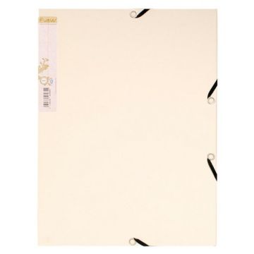 EXACOMPTA : Chemises Forever à élastiques - Sable 56986SE fermé