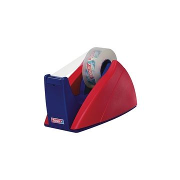 Dévidoir pour ruban adhésif de 19 mm x 33 m - Rouge/Bleu TESA Easy Cut