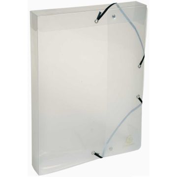 Boîte de classement PP Crystal - Dos 40 mm EXACOMPTA