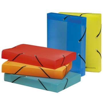 Boîte de classement PP Linicolor - Dos 40 mm - Assortiment : EXACOMPTA image