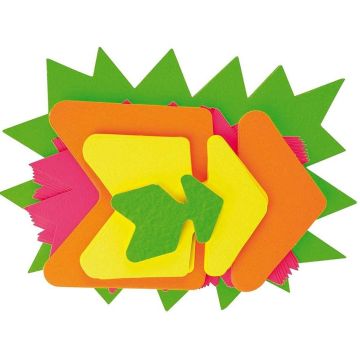 Carton fluo non effaçable de Marquage - Assortiment : AGIPA Lot de 50 Modèle