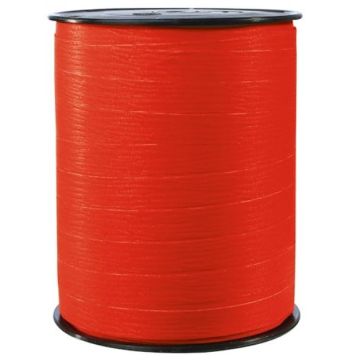 Ruban cadeau bolduc - Mat - Rouge : CLAIREFONTAINE image