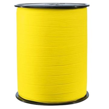 Ruban cadeau bolduc - Mat - Jaune : CLAIREFONTAINE image
