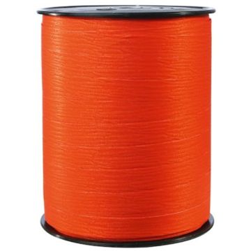 Ruban cadeau bolduc - Mat - Mandarine : CLAIREFONTAINE image