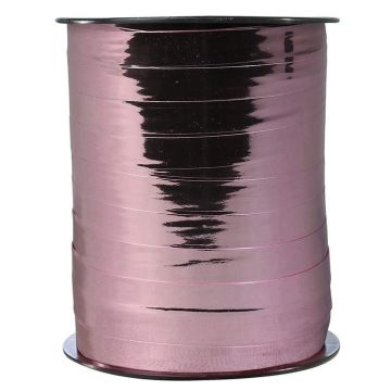 Ruban cadeau bolduc - Vieux Rose Métallique : CLAIREFONTAINE image