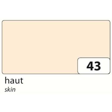 Carton de Bricolage 500 x 700 mm - Peau - 300 g/m² : FOLIA Visuel