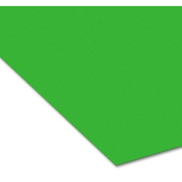 Carton de Bricolage 500 x 700 mm - Vert Herbe - 300 g/m² : FOLIA Lot de 10 image