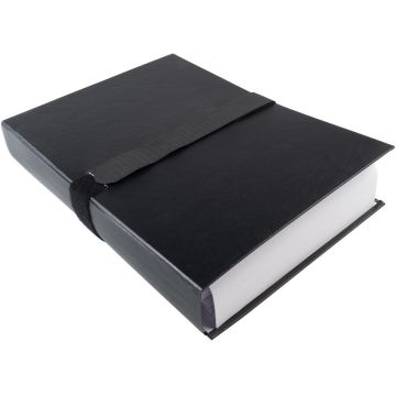 Chemise extensible à sangle Velcro et rabat Noir EXACOMPTA 621E