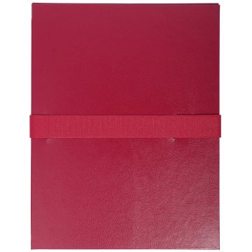 Chemise à sangle Velcro - Bordeaux : EXACOMPTA Visuel