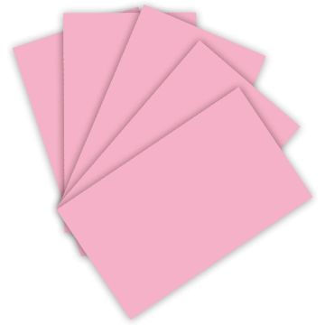 Feuilles de couleur A4 - 210 x 297 mm - Rose : FOLIA Visuel