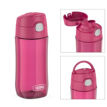 Gourde grande ouverture - 0,47 L - Rose : THERMOS FUNTAINER Tritan Bottle