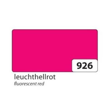 Carton pour affiche - 480 x 680 mm - Rouge Clair Brillant - 380 g/m² : FOLIA Image