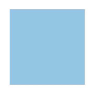 Feuilles de papier de couleur - 500 x 700 mm - Bleu glace : FOLIA Lot de 10