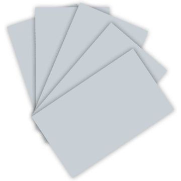 Carton de Bricolage 700 x 1000 mm - Gris Clair - 300 g/m² FOLIA Lot de 10