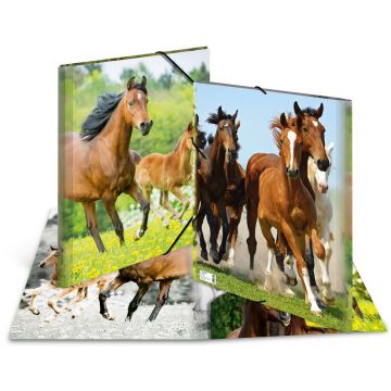 Chemise à rabats - A3 Chevaux : HERMA image