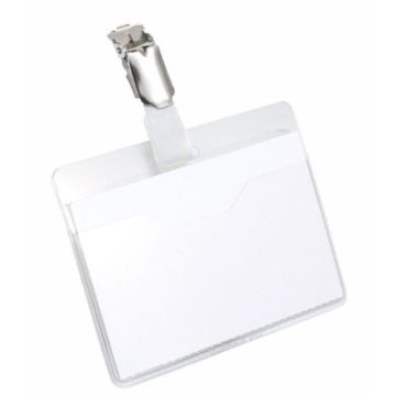 Photo Badges avec clip et ouverture sur le haut DURABLE