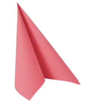 Lot de 50 Serviettes en papier - Rose - 400 x 400 mm PAPSTAR ROYAL Collection  image