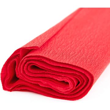 Papier Crépon - Rouge feu : FOLIA Modèle