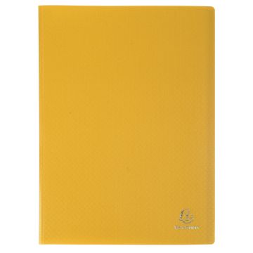 8519E Protège-documents de 20 vues - Jaune EXACOMPTA 