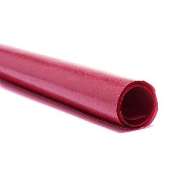 Papier Transparent - Rouge - 700 mm x 1 m : FOLIA Visuel