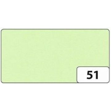 Papier transparent - Vert clair - 700 mm x 1 m : FOLIA Image