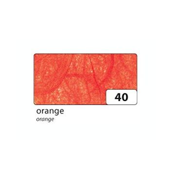 Soie de paille - Orange - 470 x 640 mm : FOLIA Photo