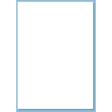 ELVE B125 : Lot de fiches bristol - 125 x 200 mm - Blanc uni  Photo