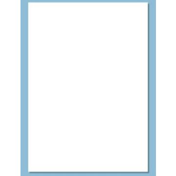 Lot de 100 Fiches Bristol A4 - 297 x 210 mm - Blanc uni ELVE B297 Fournitures modèle