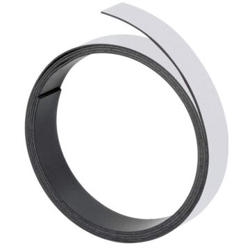 Bande magnétique - 20 mm x 1 m - Blanc FRANKEN