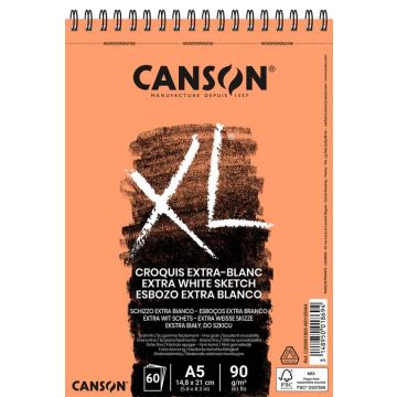 Bloc pour Croquis A4 - XL Extra blanc CANSON image